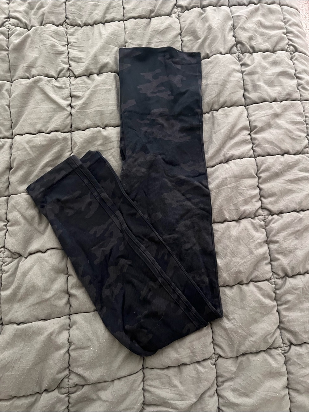 SPANX Black Camo Leggings